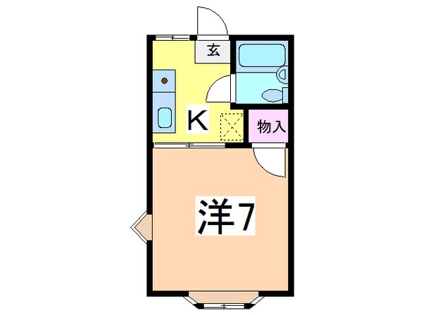 コーストフラッツ双葉の物件間取画像